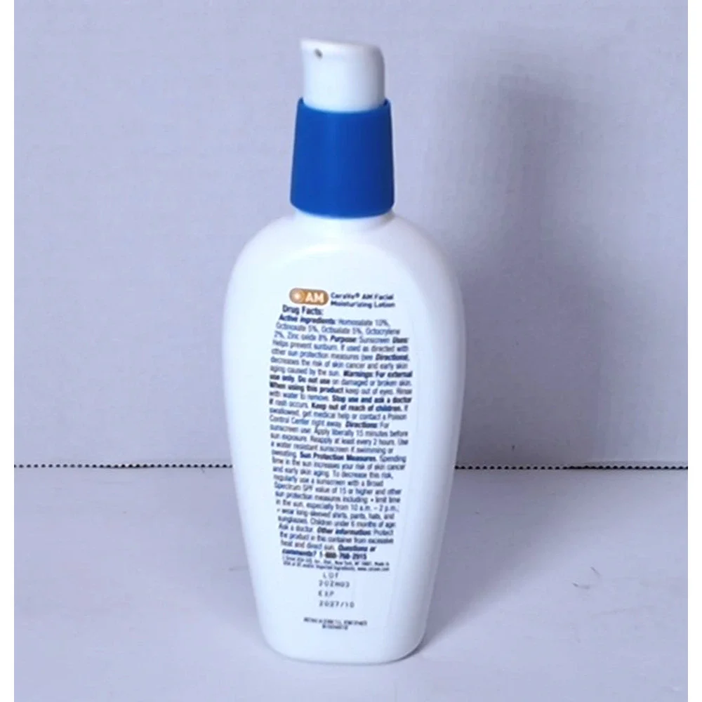 CeraVe AM Facial Moisturizing Lotion with Sunscreen - SPF 30, 3 Oz New‎ W/O Box